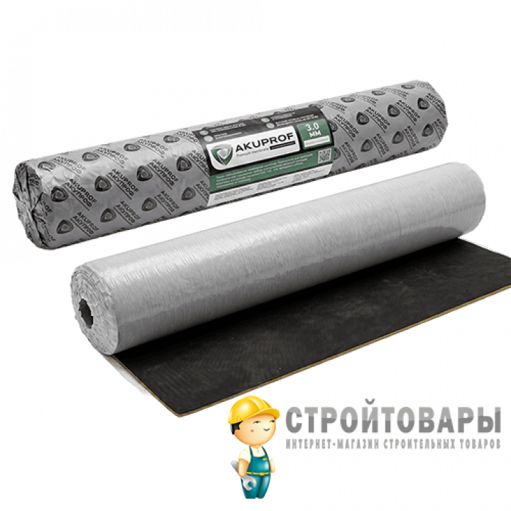 Akuprof Premium Membrane 3 2500х1200х3мм (3м²)